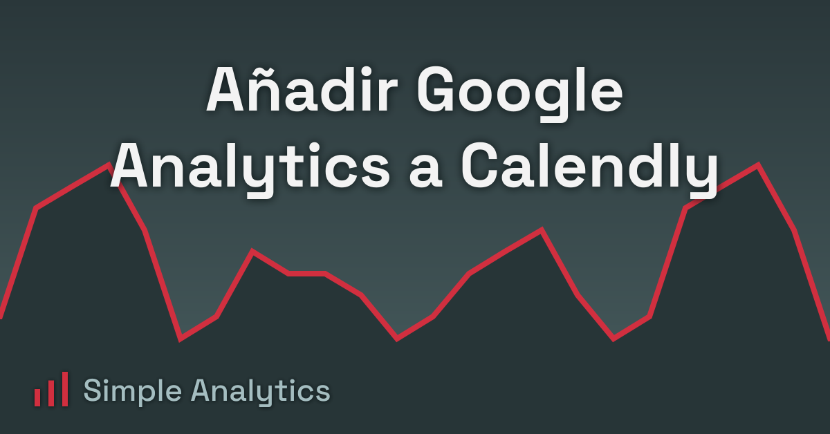 Añadir Google Analytics a Calendly