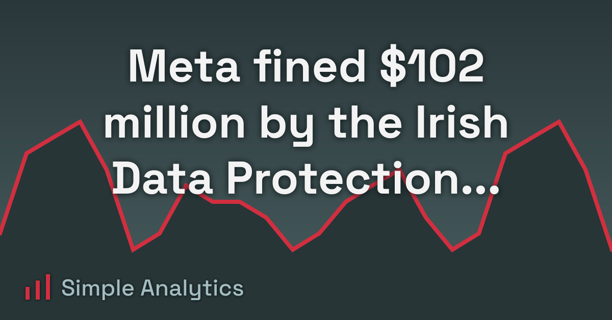 Meta fined $102 million by the Irish Data Protection Commission