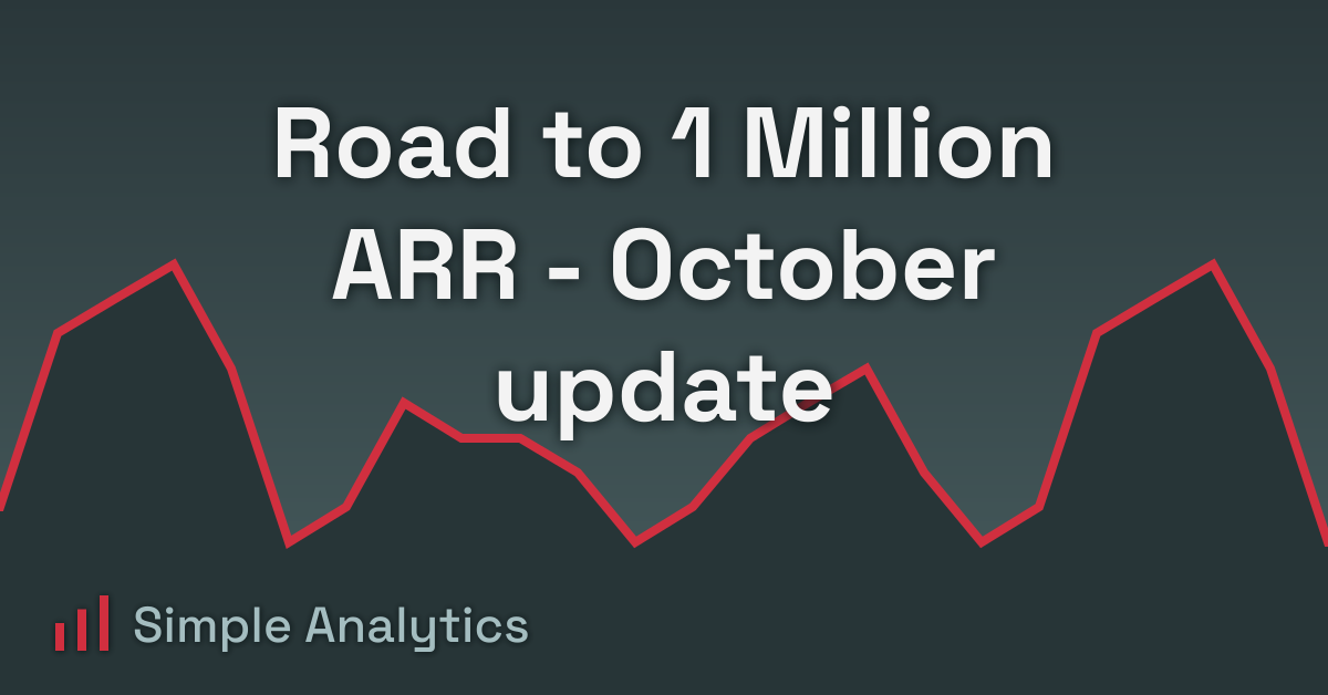 Road To 1 Million Arr October Update
